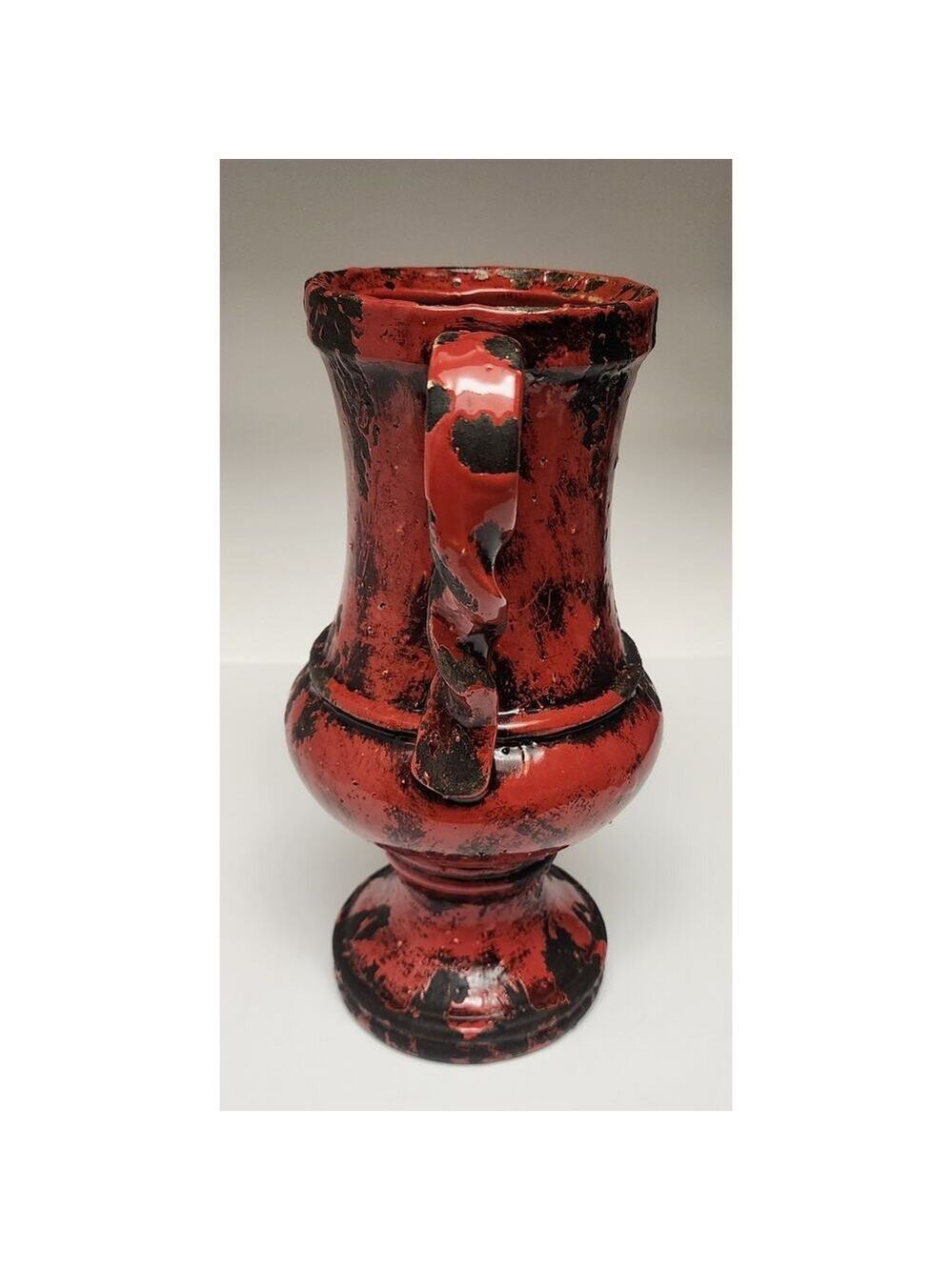 Uttermost 2 PC Red Rustic Ceramic Home Decorative Vase - Picture 12 of 16